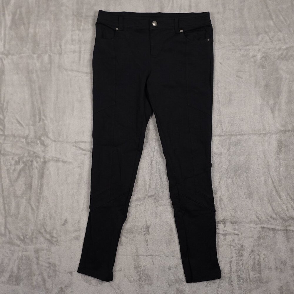 Free People ponte pants skinny casual dress pants women's‎ 29 black